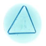 Tachyonisierte Zelle 15mm Farbe Hellblau Tachyonisierte Zelle 15mm Farbe Hellblau