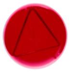 Tachyonisierte Zelle 15mm Farbe Rot