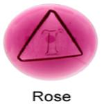 Tachyonisierte Zelle 13mm Farbe Rose